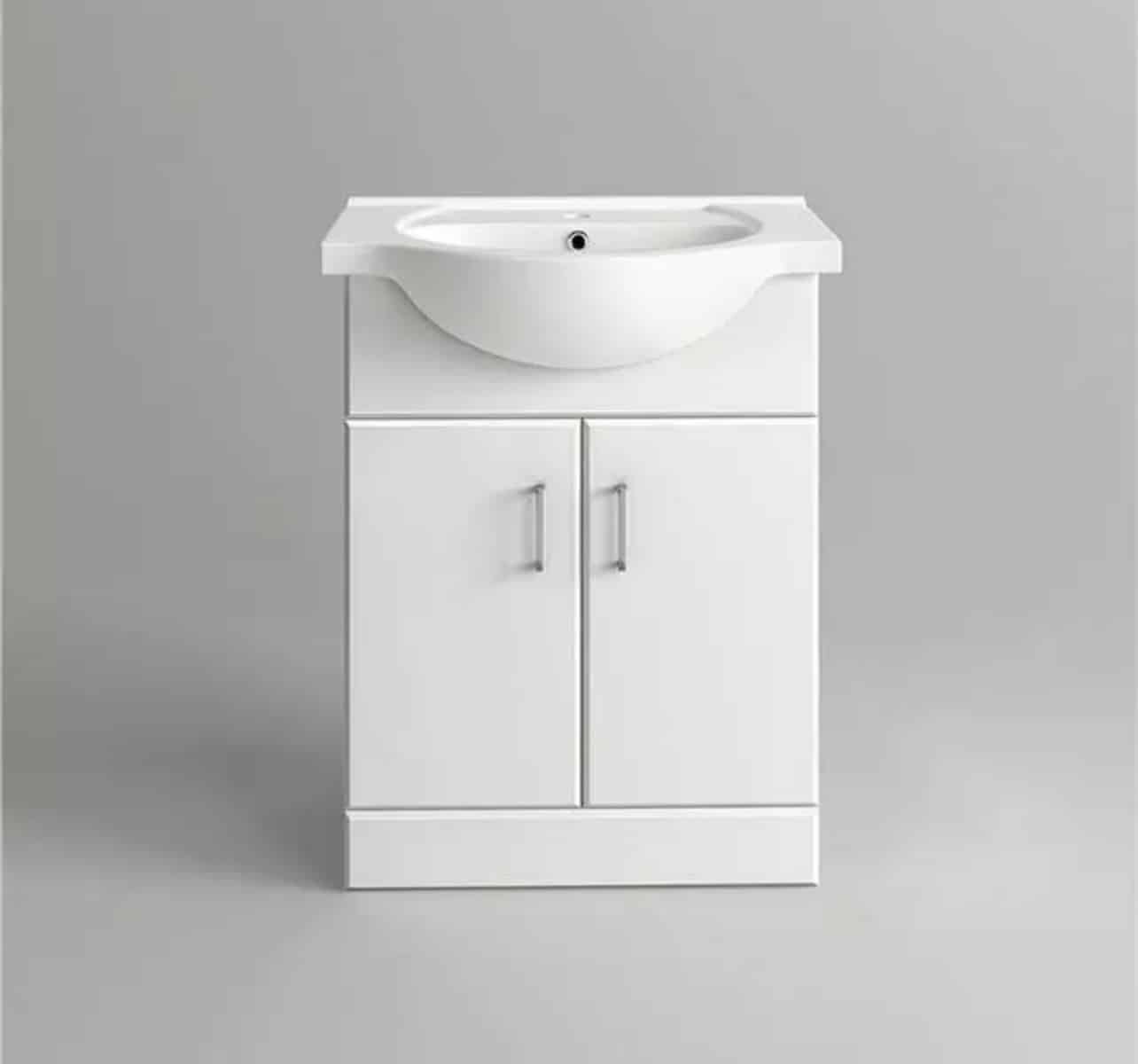 Avon Gloss White Basin Vanity 600mm